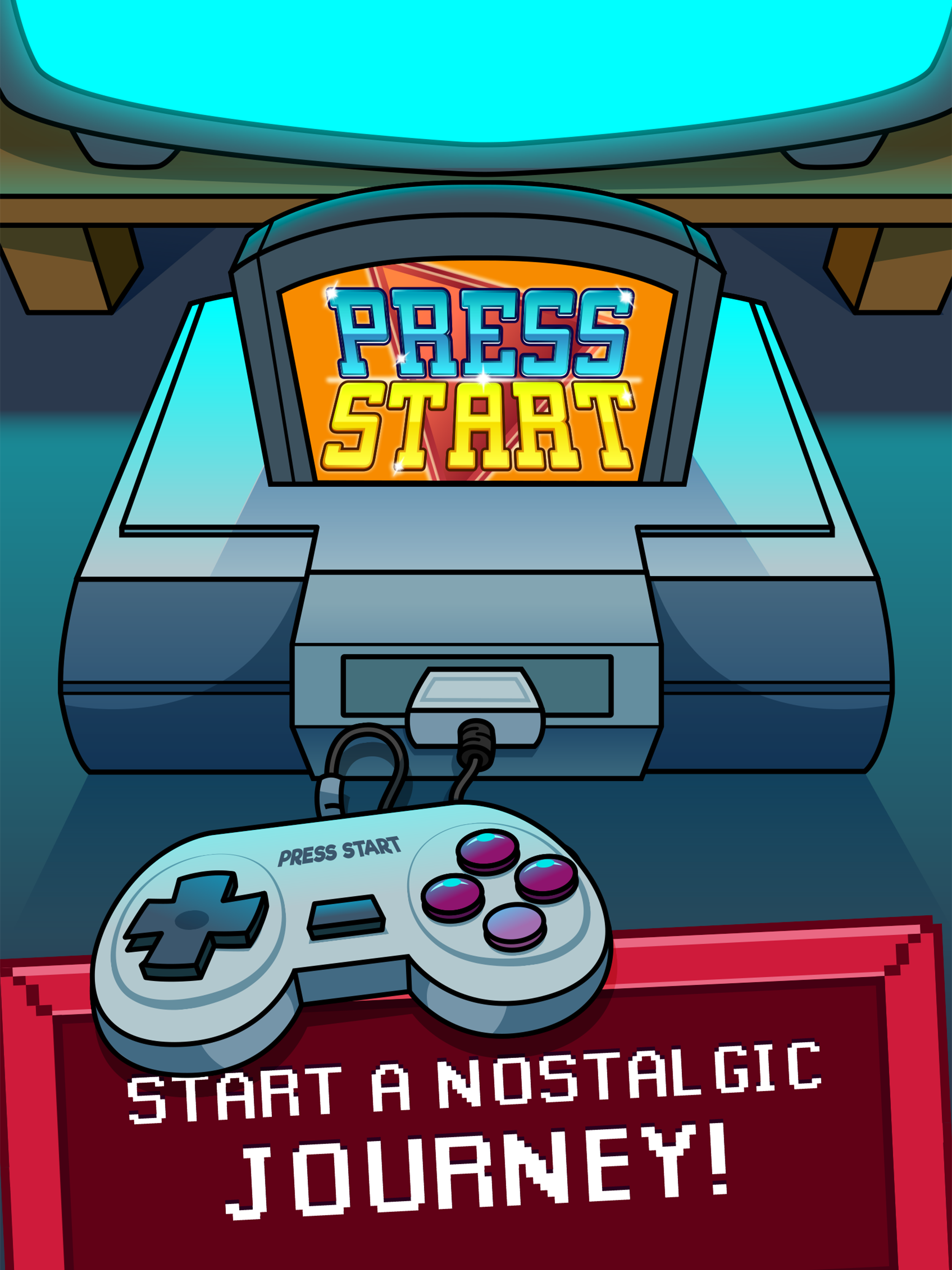 Press Start: Video Game Story Game Screenshot