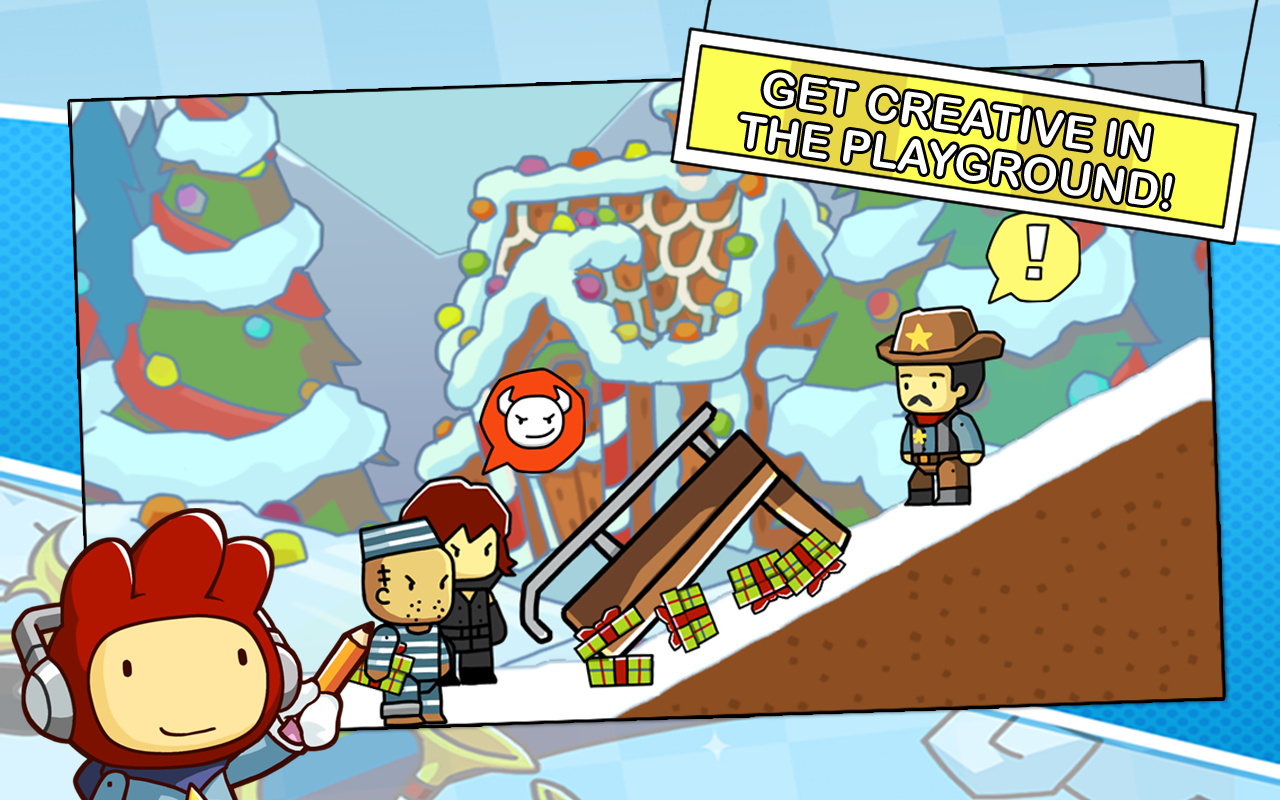 Scribblenauts Remix Game Screenshot