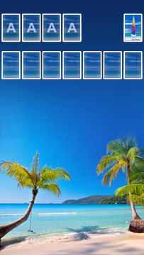 Solitaire Theme 🌴 Game Screenshot