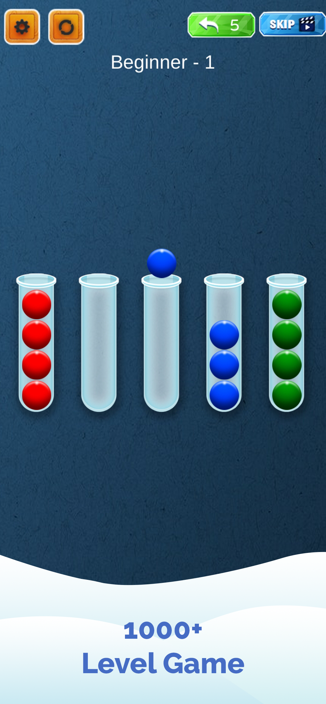 Sort Puzzle Color Ball Game Screenshot