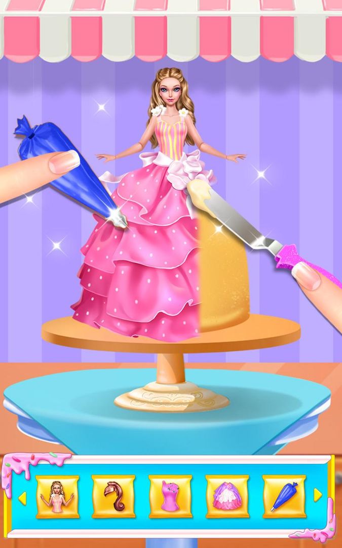 Fashion Doll: Doll Cake Bakery遊戲截圖