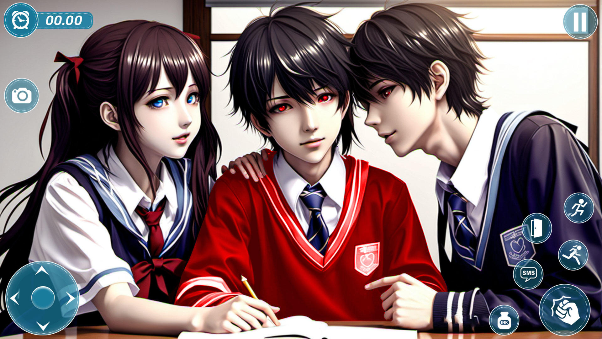 School Simulator Anime Girl 3D screenshot game