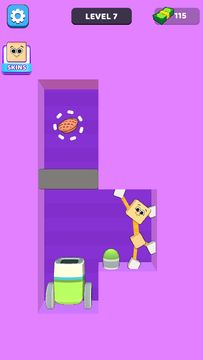 Spring Guy: Stretch Game Game Screenshot