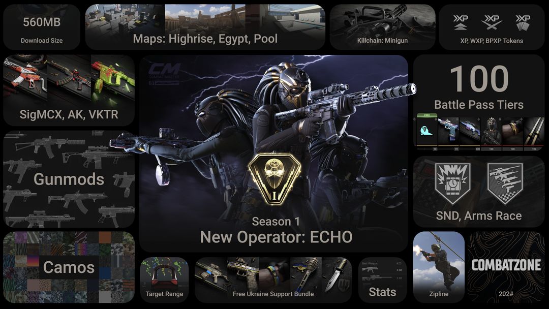 Screenshot of Combat Master Mobile FPS