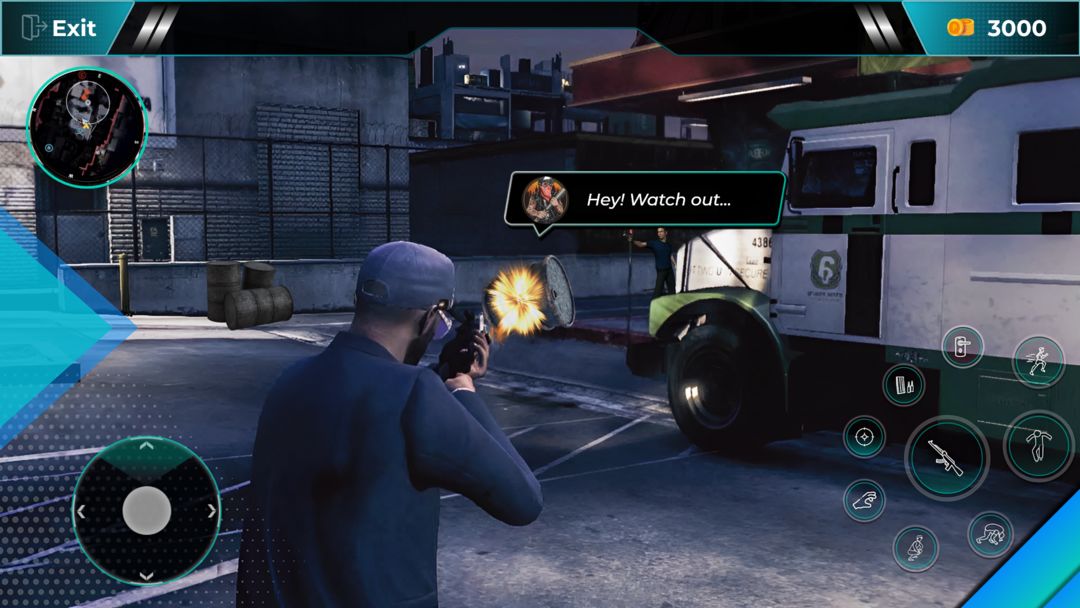 Screenshot of Sniper Mission Game Offline 3D