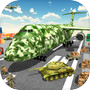 Icon of Army Cargo Plane 3D
