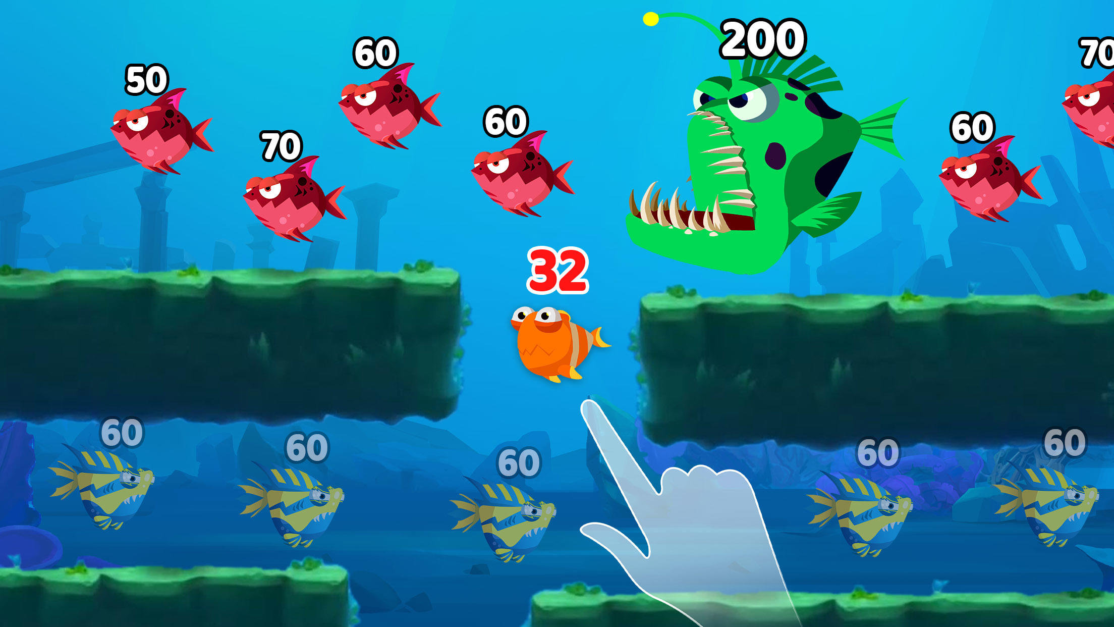 Fish Town IO: Mini Aquarium Game Screenshot
