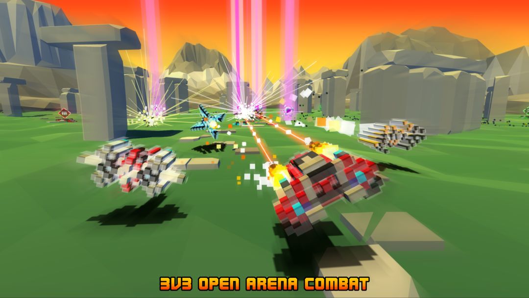 Screenshot of Hovercraft: Battle Arena