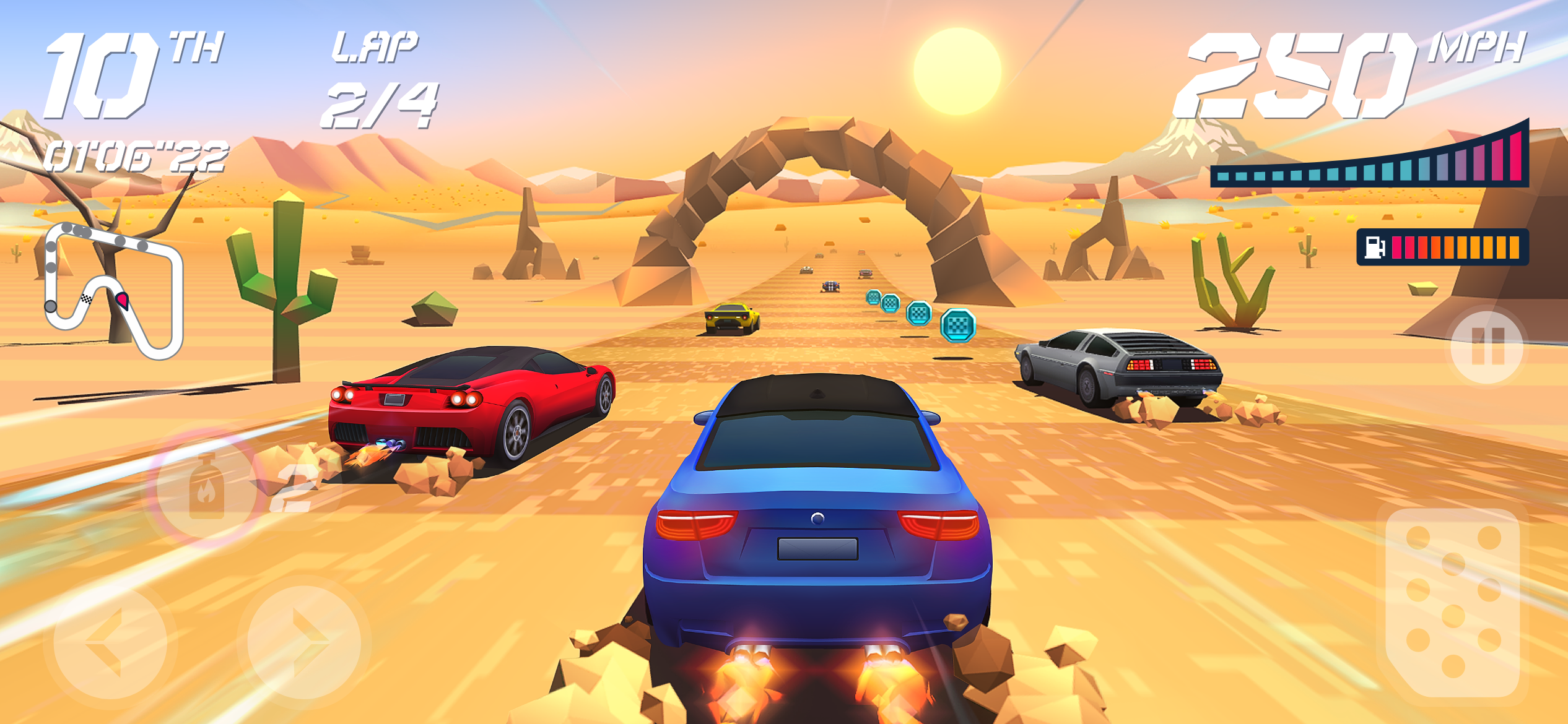 Horizon Chase – Arcade Racing Game Screenshot