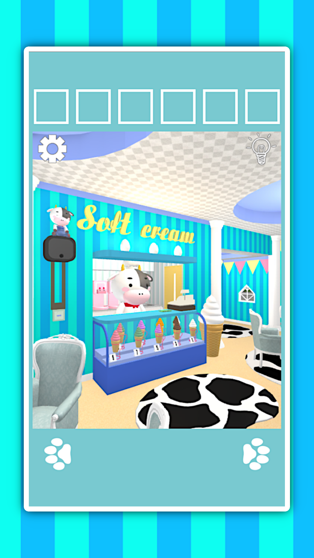 Cuplikan Layar Game SummerSweetsShop -EscapeGame-