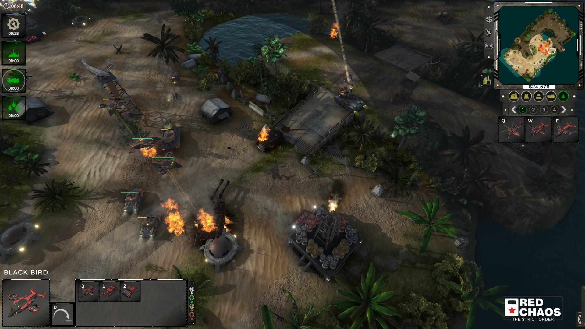 Red Chaos - The Strict Order Game Screenshot