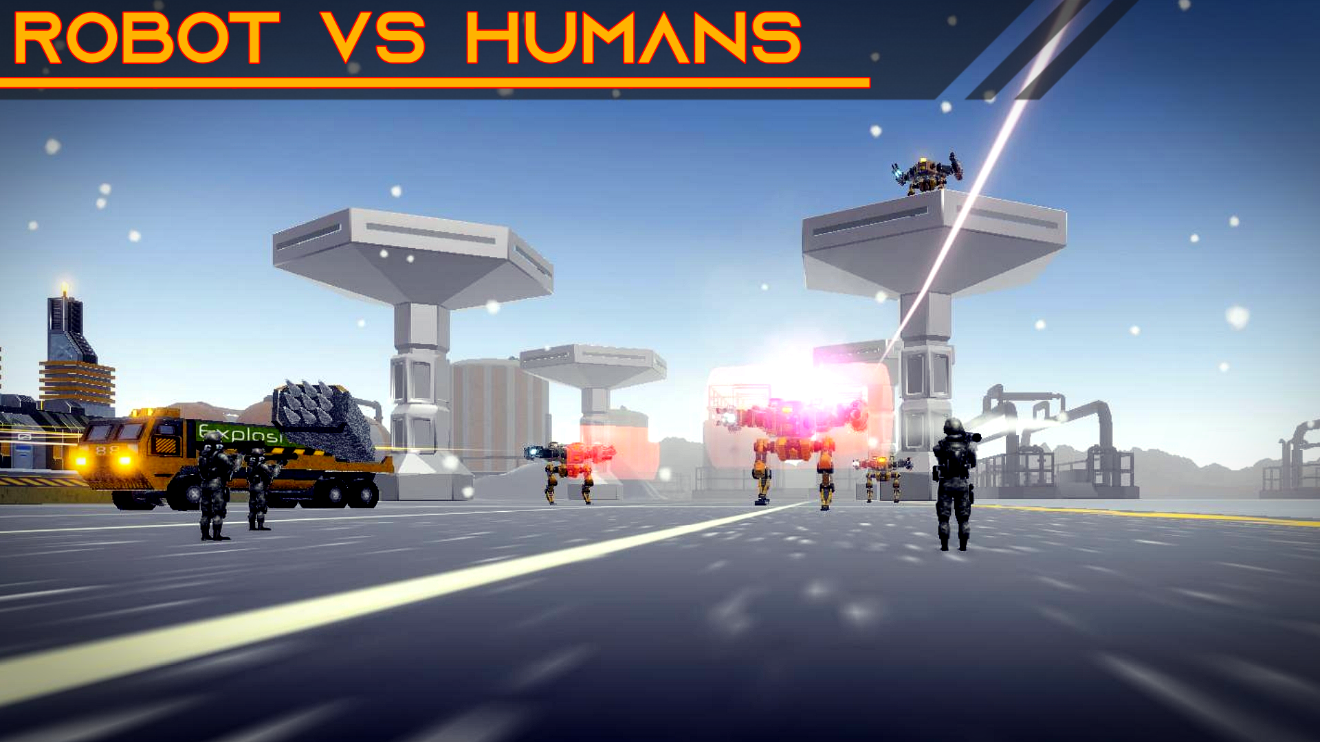 Screenshot of Mech warfare : War Robots game