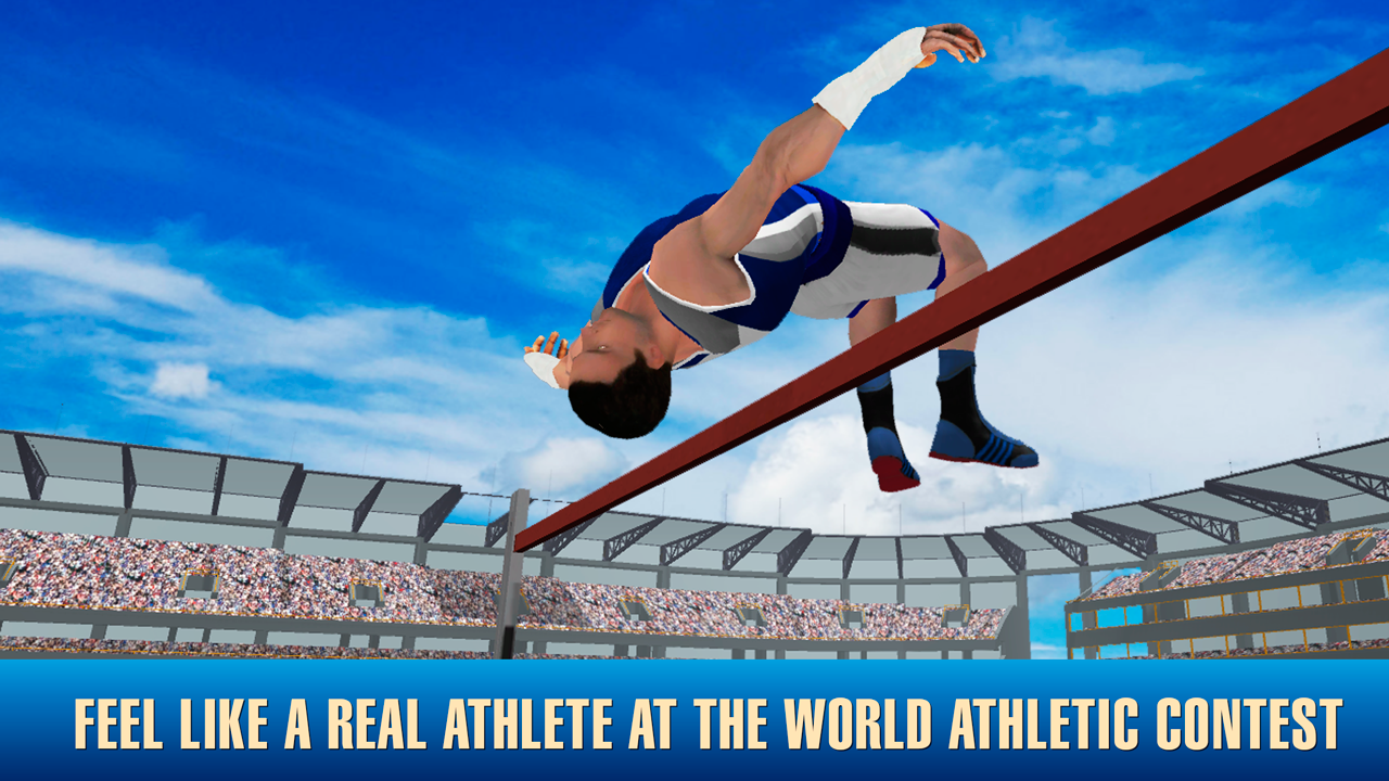 High Jump Contest Athletics Game Screenshot