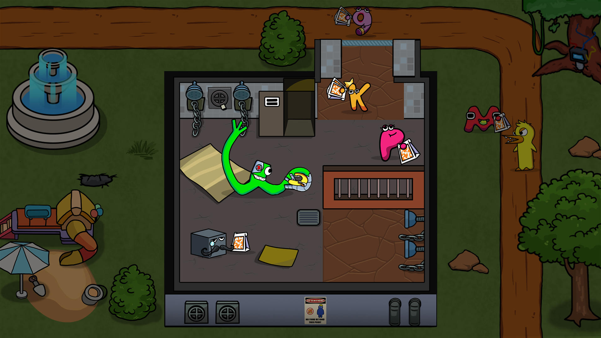 Screenshot 6 of Rainbow But It’s Alphabet Lore 