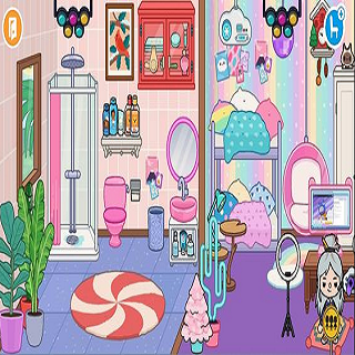 Miga Town : Summer Hotel Game Screenshot