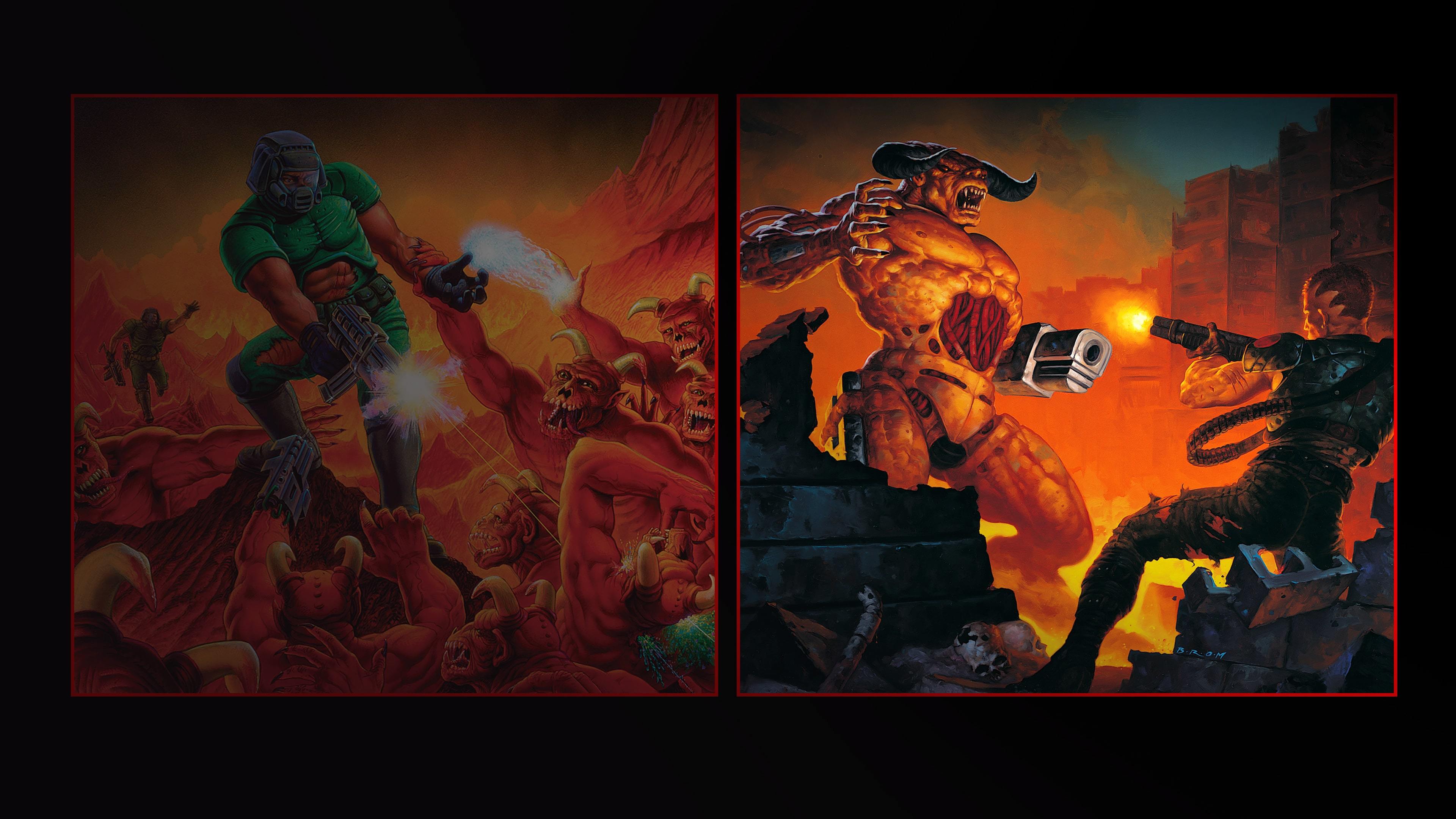 Banner of DOOM + DOOM II 