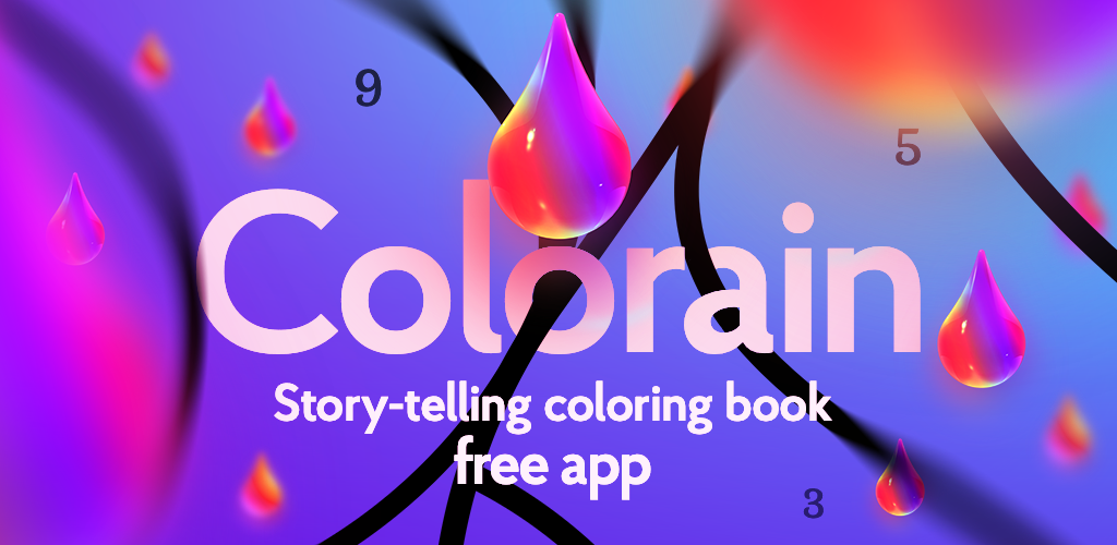 Banner of Colorain: ระบายสีตามตัวเลขหรือระบายสีแบบฟรีสไตล์ 2.5.0