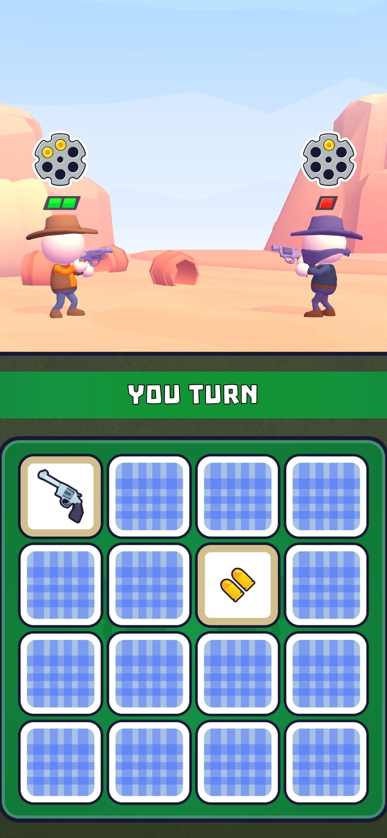 Gunfight Match Game Screenshot