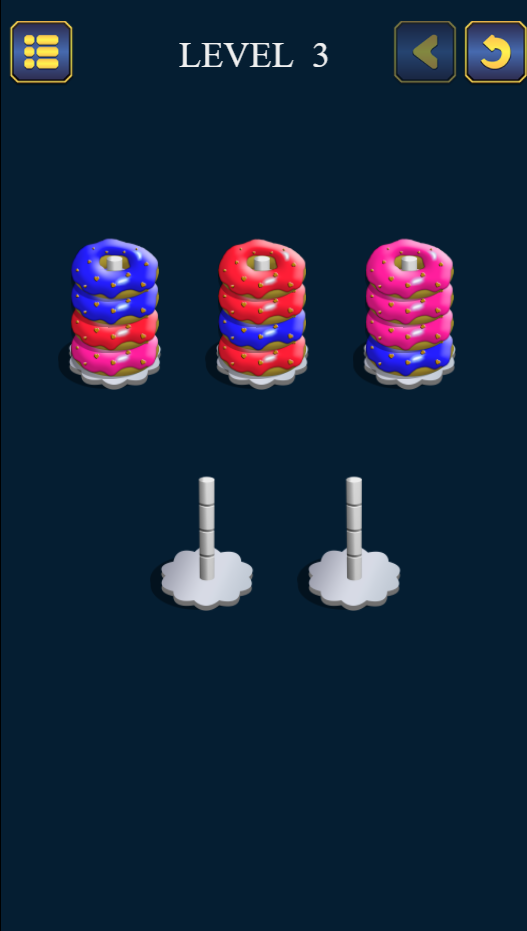 Cuplikan Layar Game Donut Shuffle