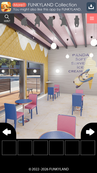 Escape the Panda Cafe Series Game Screenshot