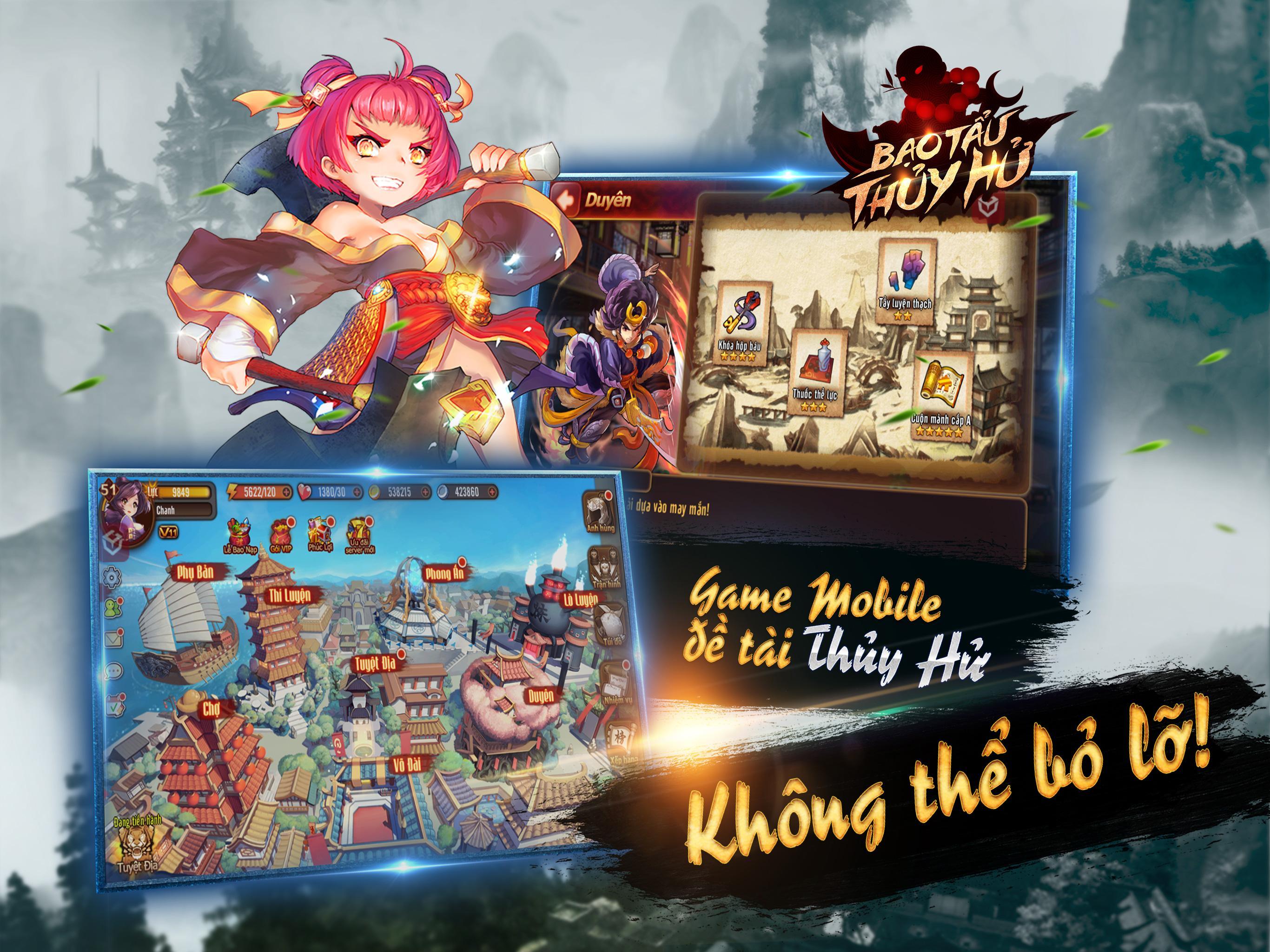 Bạo Tẩu Thủy Hử Game Screenshot