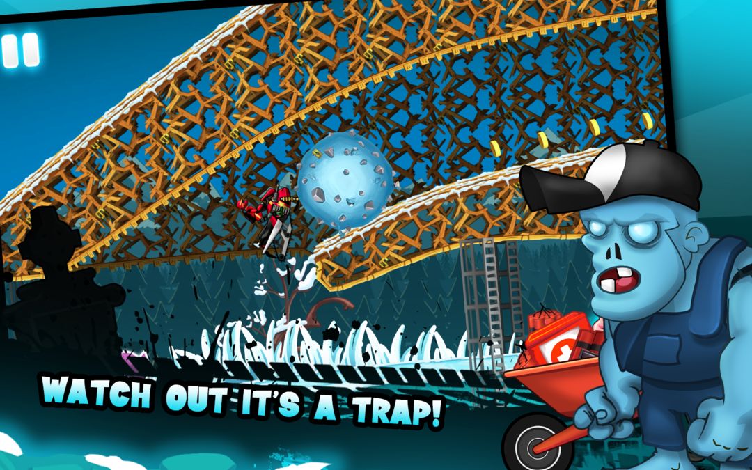 Zombie Shooter Motorcycle Race ภาพหน้าจอเกม