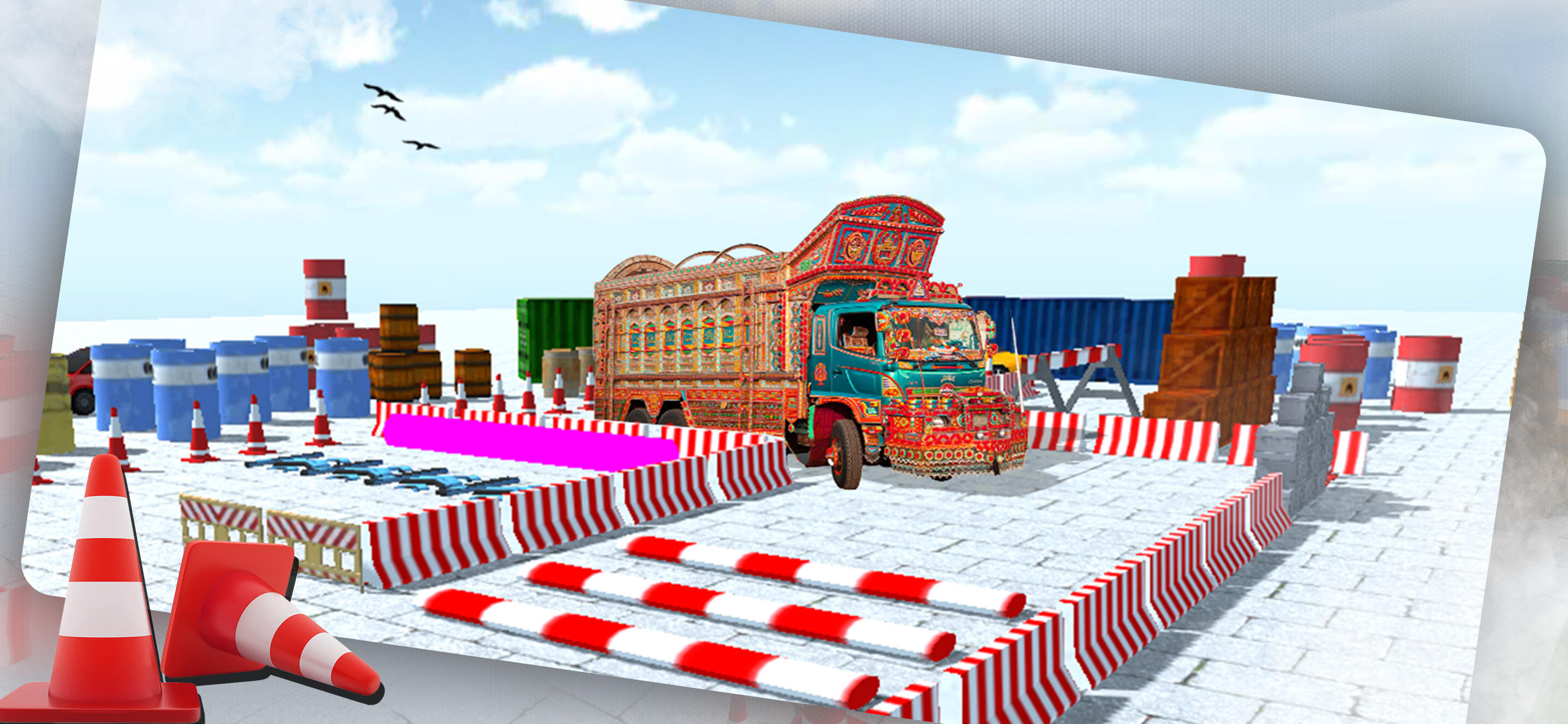 Real Cargo: Truck Parking Game ภาพหน้าจอเกม