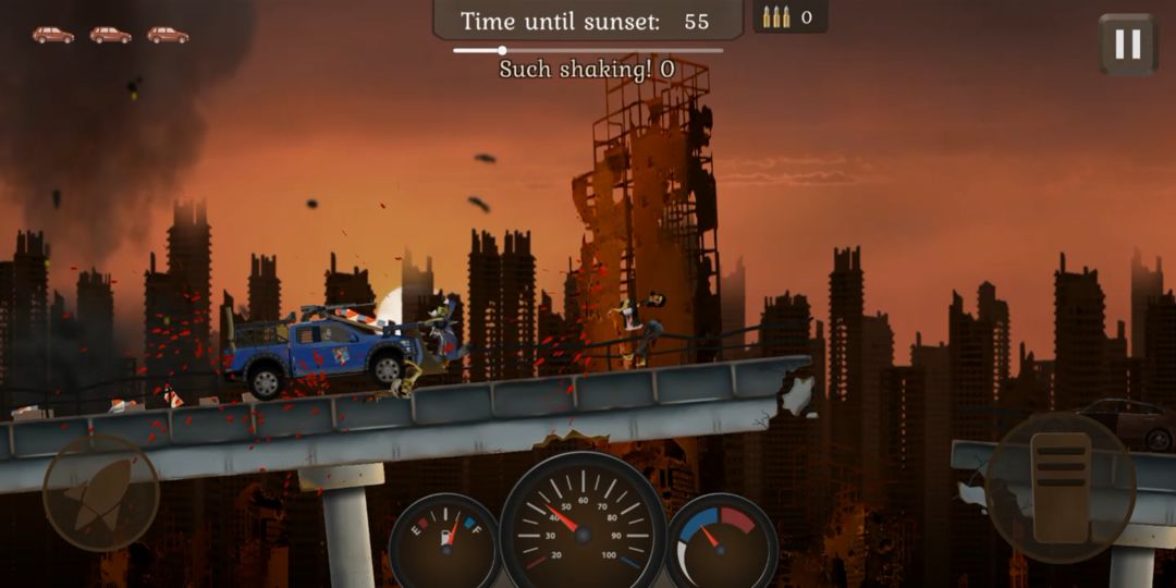 Zombie Metal Racing screenshot game