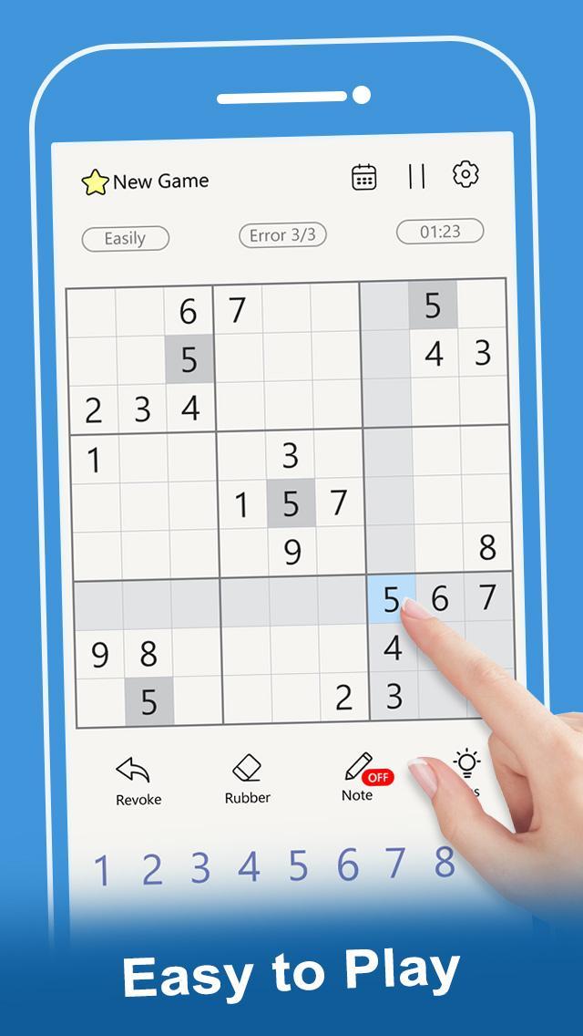 Screenshot 1 of Divertimento Sudoku - Gioco gratuito 1.0.5