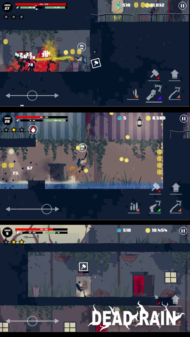 死亡之雨: 新的僵尸病毒 게임 스크린 샷