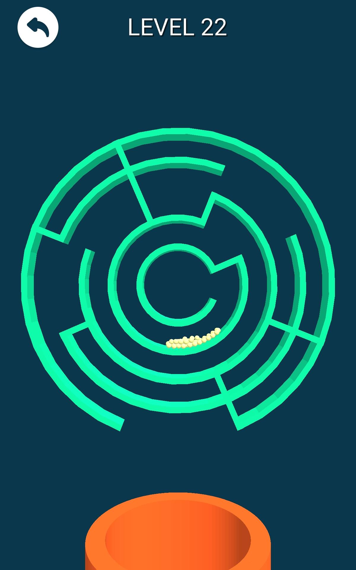 Spin Maze: Ball Escape Game Screenshot