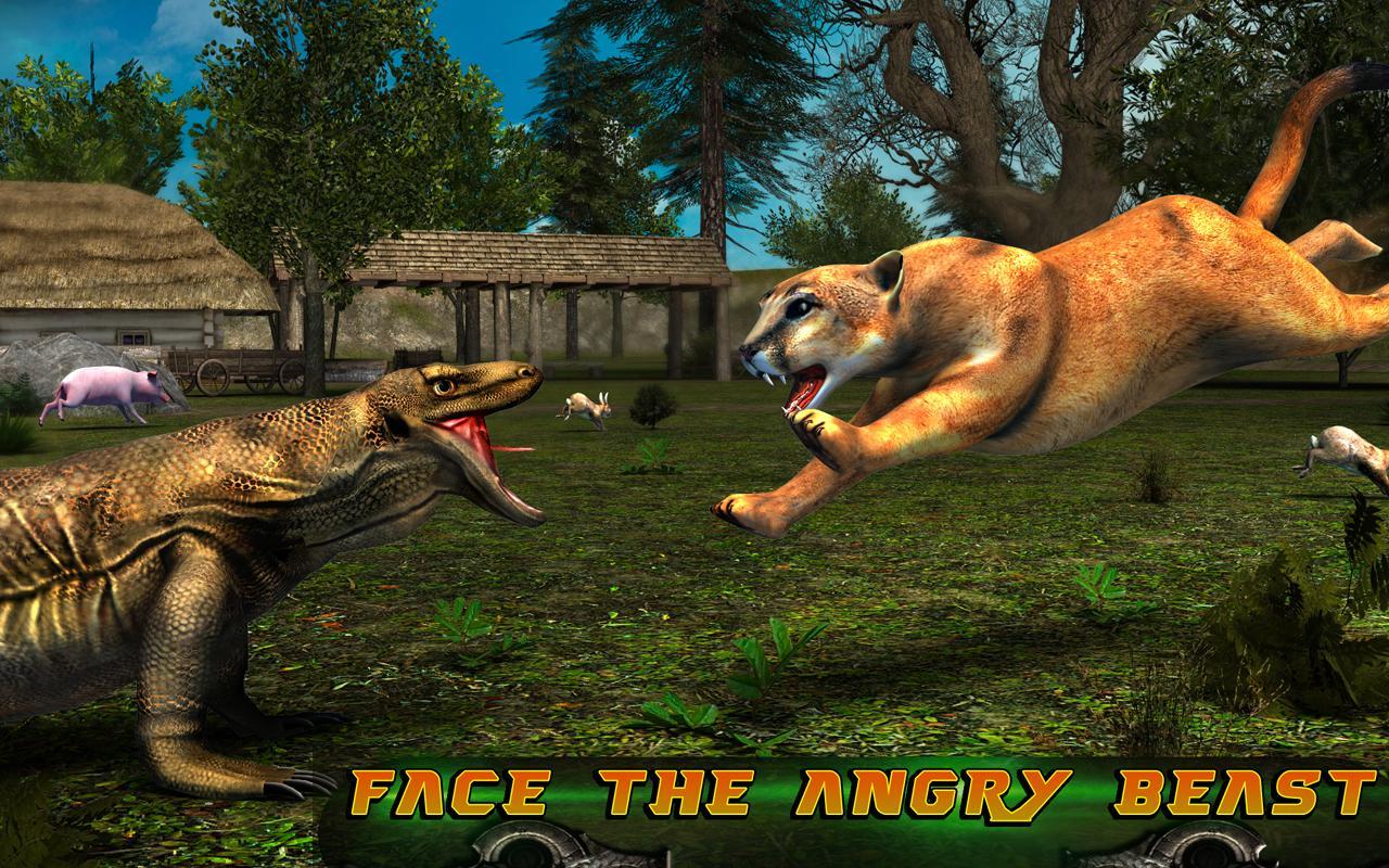 Komodo Dragon Rampage 2016 ゲームのスクリーンショット