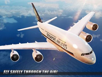 City Airplane Flight Tourist Transport Simulator Game Screenshot