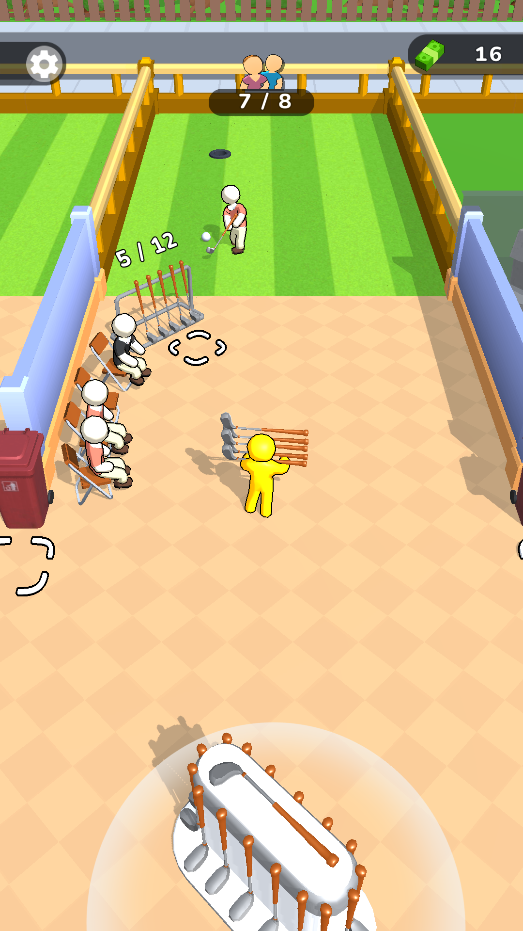 Golf Club Idle Game Screenshot