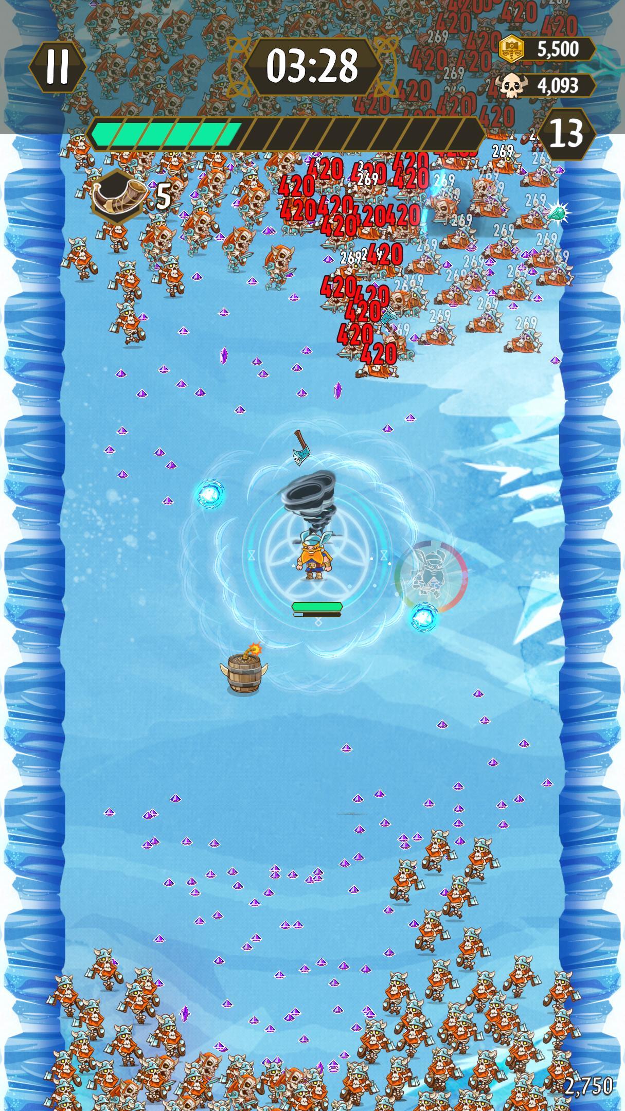 Viking Raider: Hordes from Hel ゲームのスクリーンショット