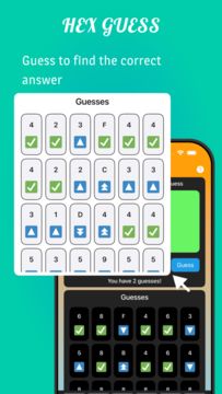 Hex Guess - Color Match Game Game Screenshot