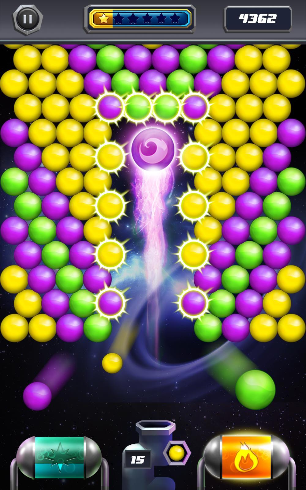 Vortex Bubbles Game Screenshot