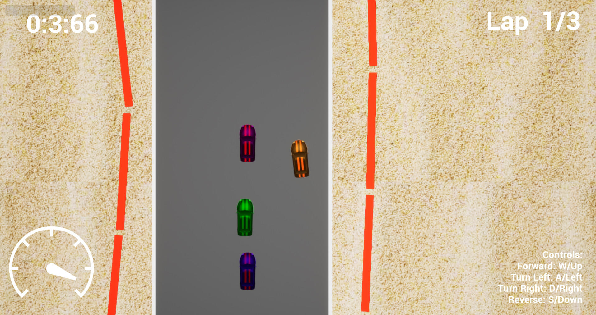 Trash Top Down Racing screenshot game
