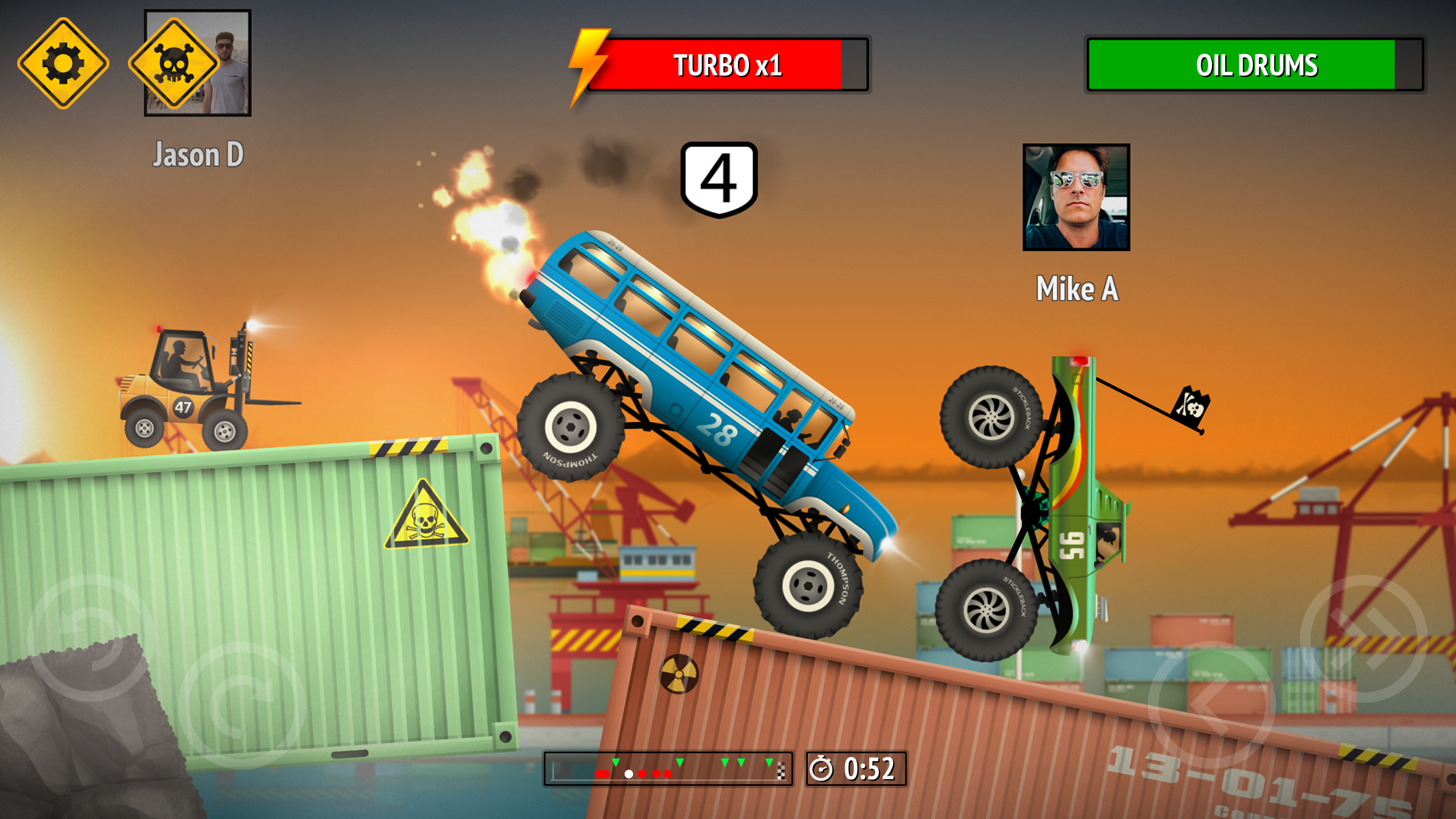 Screenshot of Renegade Racing