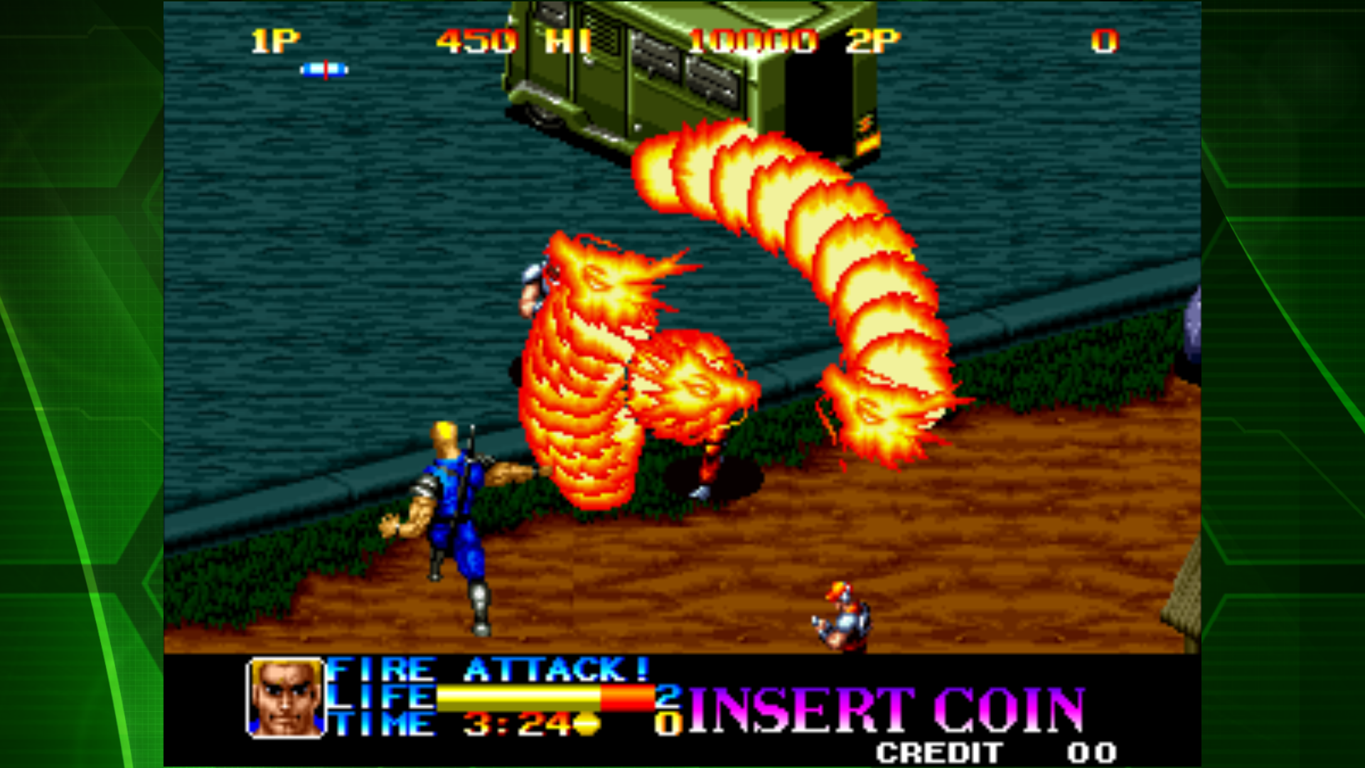 1992-Released Action Game 'Ninja Commando' ACA NeoGeo From SNK and