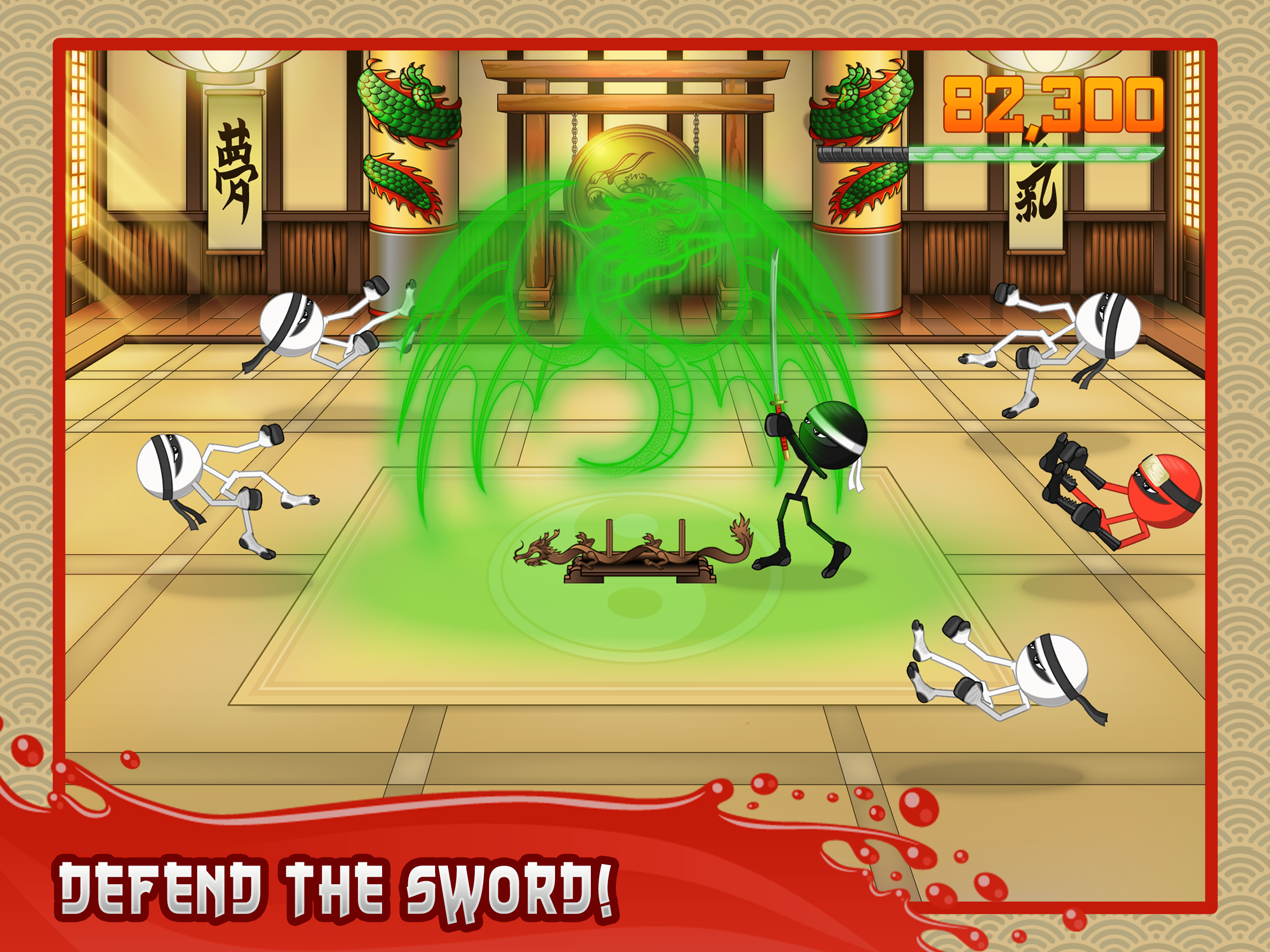 Stickninja Smash Game Screenshot