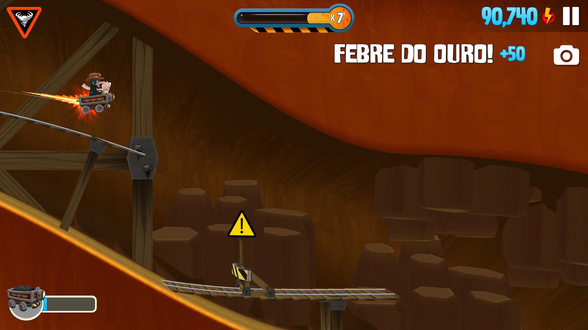 Captura de Tela do Jogo Ski Safari 2