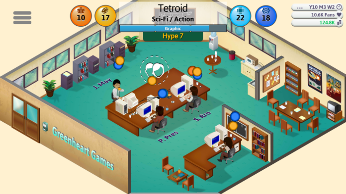 Game Dev Tycoon Game Screenshot