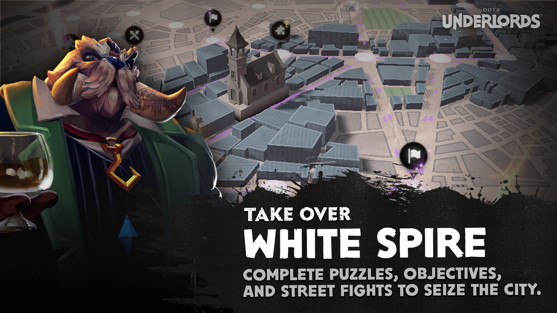 Dota Underlords Game Screenshot