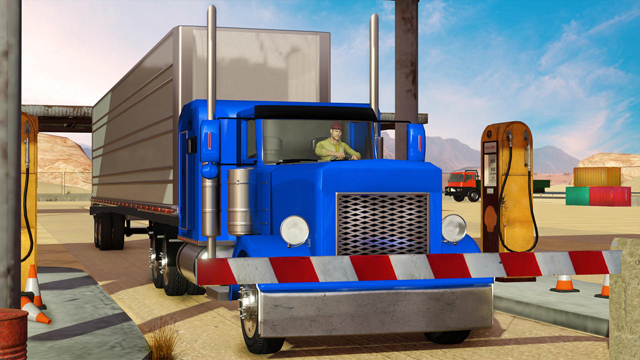貨運卡車停車模擬器遊戲截圖
