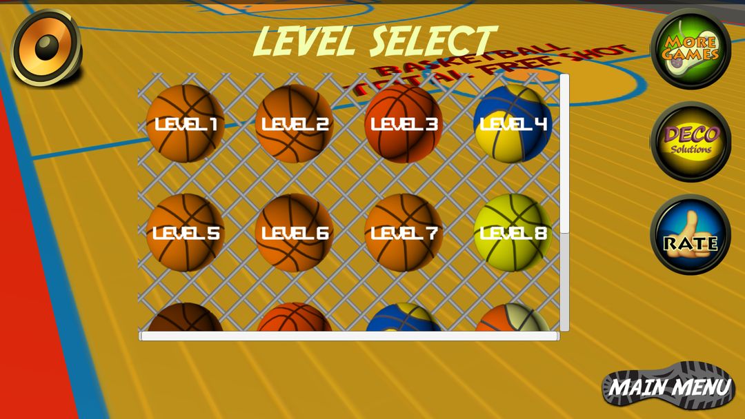 Basketball Total Free Shot screenshot game