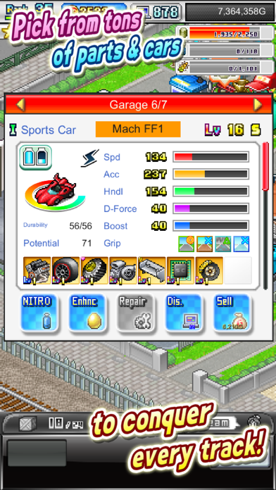 Grand Prix Story2 Game Screenshot