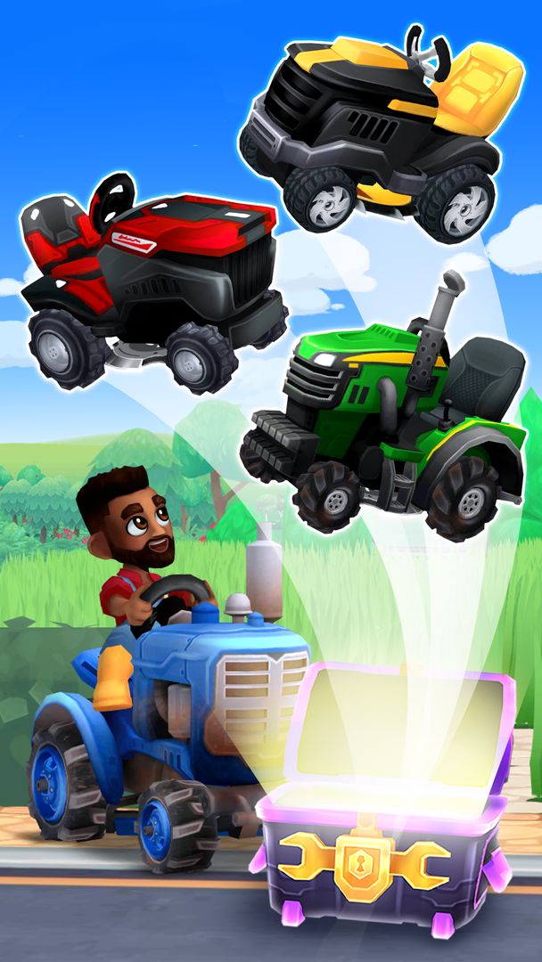 Screenshot of It's Literally Just Mowing