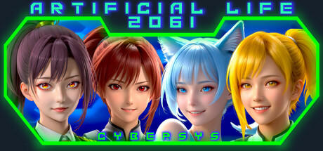Banner of Artificial Life 2061: Cybersys - Diva Of The VRworld, Babel Project: "Kodota Komori 1416" [Made by: Joseph Sanz] 