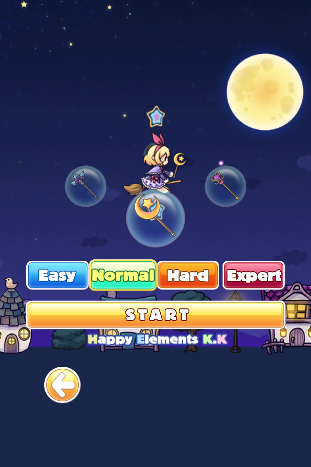 Cuplikan Layar Game Flight of the Girl Witch